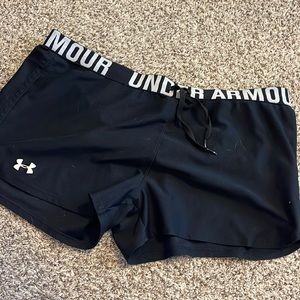 Under armour shorts - large - black